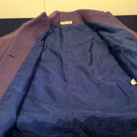 Appleseed’s womens mohair wool coat siz 10 petite vintage USA - Picture 7 of 9